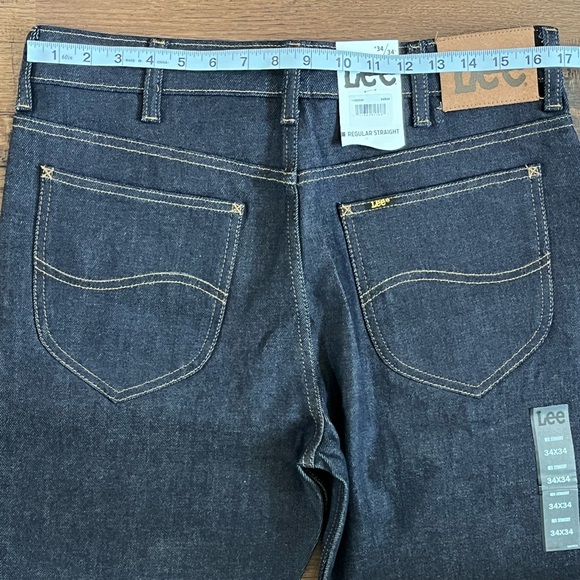 Lee Heritage Raw Straight Selvedge Jean ‘Blue’ (size mens 29 & 30) - Picture 14 of 15